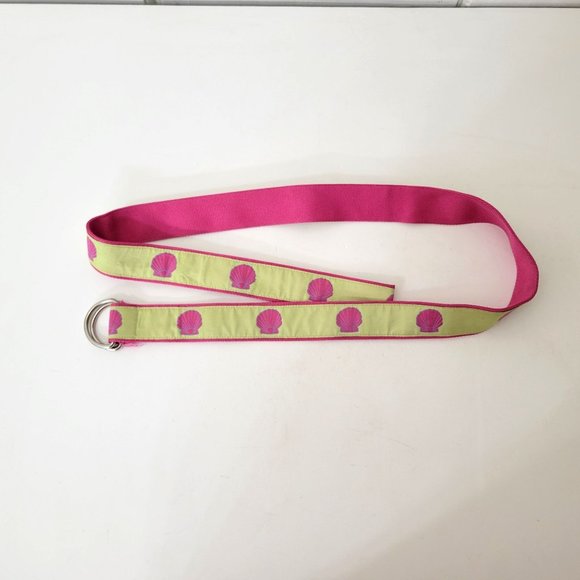 Pink and Green Seashell D Ring Belt Toe Goz - Picture 5 of 5